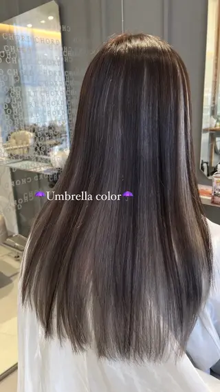 セミロング カラー 🦄Rena 🦄のヘアスタイル