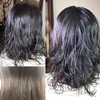 ミディアム ev  hair所属・江袋 敏昭のヘアスタイル