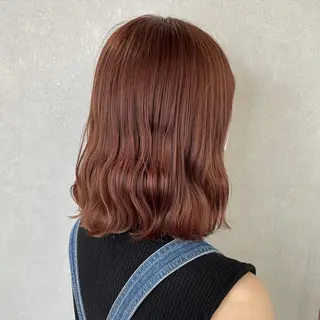 ミディアム カラー mana 💜のヘアスタイル