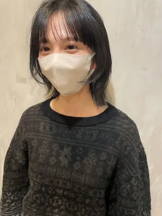 ミディアム ヤマモト マイのヘアスタイル