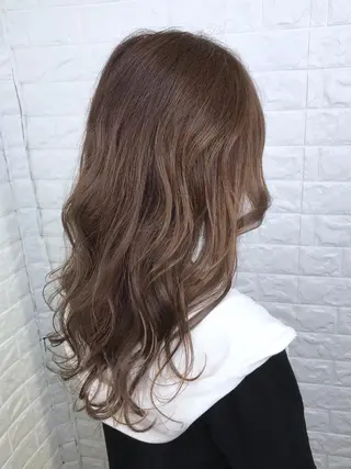 ロング カラー エイジングケア特化 美容師✂️山崎竜二のヘアスタイル