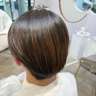 カラー メンズ miku🧸 カットモデル/韓国風のヘアスタイル