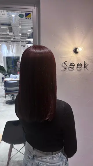 ロング Sēek by Belle所属・暖色カラー/千葉 /姫花🫧🐇のヘアスタイル