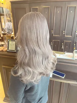 ロング 🧡ミルクティー/ レイヤー🧡ショウナのヘアスタイル