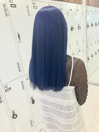 ロング カラー Re:st所属・Miyavi/カラー ショートボブのヘアスタイル