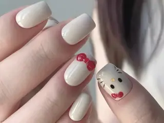 ショート Miu Miu Nail Studio所属・yu naのネイルデザイン