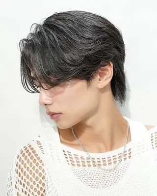 パーマ ヘアアレンジ メンズ Eir江坂　カット/ボブ/ショート/髪質改善カラー/トリートメント所属・髪質改善カラー特化 亮輔【江坂駅すぐ】のヘアスタイル