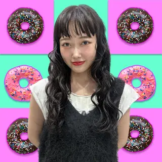 ロング パーマ hollo原宿所属・パーマ/ハイトーン 🎀Rumiのヘアスタイル