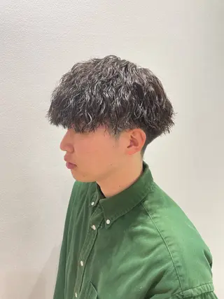 パーマ メンズ メンズ特化美容師小島 慧太のヘアスタイル