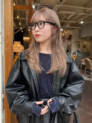 ロング iru所属・mi kiのヘアスタイル