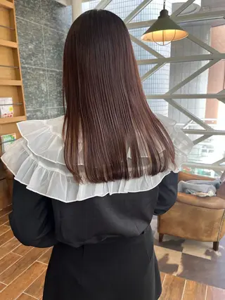 ロング 松野 心音のヘアスタイル