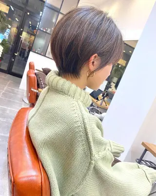 ショート カラー ショート、ボブ シマダマサトのヘアスタイル