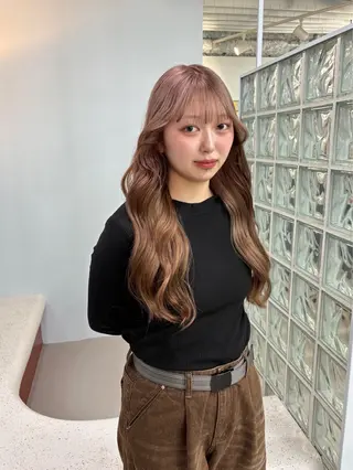カラー qulim hair所属・【qulim】松尾 香透のヘアスタイル