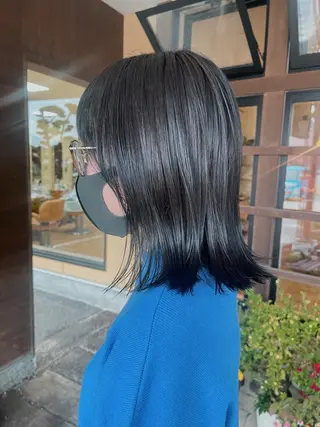 ミディアム カラー ヘアニュース所属・ヘアーニュース 🌿NAMII🌿のヘアスタイル