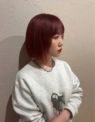 カラー aya / カットカラーのヘアスタイル