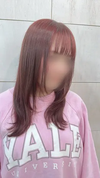 セミロング 🎀ITSUKI暖色 カラー/レイヤー🎀のヘアスタイル