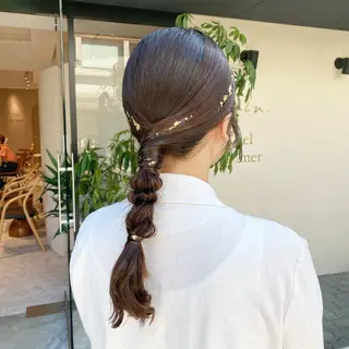 ロング ヘアアレンジ Marina /表参道のヘアスタイル