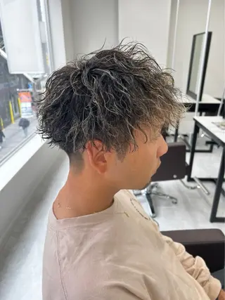 カラー パーマ メンズ メンズカット特化✂︎ SHINGO 本厚木のヘアスタイル