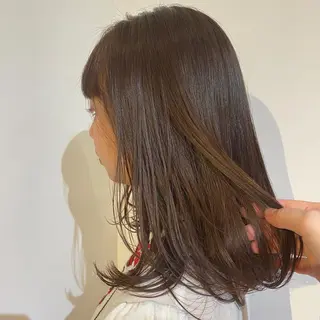 ミディアム GO TODAY SHAiRE SALON 原宿Stella店所属・𓍯柔らかhair 𓍯 yukinoのヘアスタイル