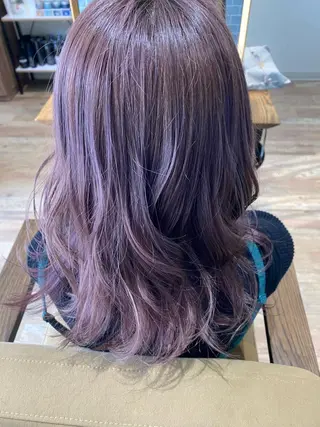 カラー フェニーチェ高崎所属・鶴谷 麻衣のヘアスタイル