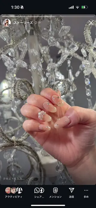 ネイル Mel所属・𝐌𝐞𝐥 𝐧𝐚𝐢𝐥のネイルデザイン