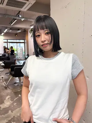 カラー ロングレイヤー ¥0🎀MEIのヘアスタイル