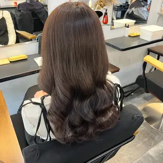 ロング カラー hair salon chic.所属・chic.エクステ. 艶カラー.miu🦊のヘアスタイル