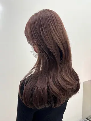 カラー 🤍海外girl🤍 ベージュ/ALISAのヘアスタイル