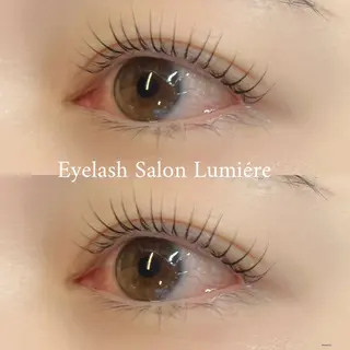 マツエク・マツパ Lumiére 鈴木咲良のマツエク・マツパデザイン