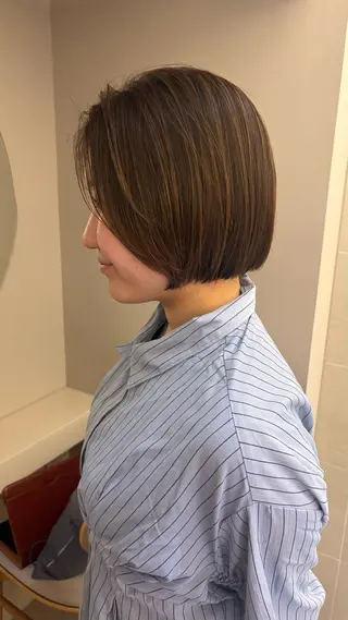 ショート サイトウ　ナミ /無料カットモデルのヘアスタイル