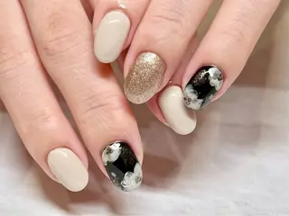 ネイル 【B.nail】名古屋志賀本通-フィルイン/ニュアンス/定額/長さだし-所属・橋立 敬子のネイルデザイン