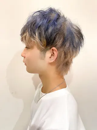 ショート カラー メンズ ショートボブ /綾華のヘアスタイル