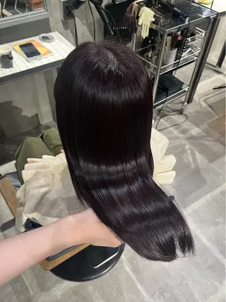 ミディアム カラー 🫧透明感カラー🫧 小亀 日菜のヘアスタイル