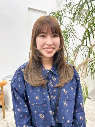 ロング カラー こっくりカラー/艶髪 /amy.山口瑞稀のヘアスタイル