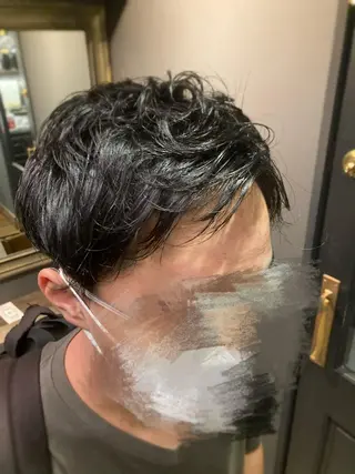 ショート メンズ 徒歩3分ビジネスマン カット👦🏻うしだのヘアスタイル