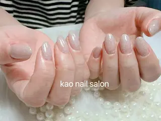 ネイル kao nail マグネット/長さだしのネイルデザイン