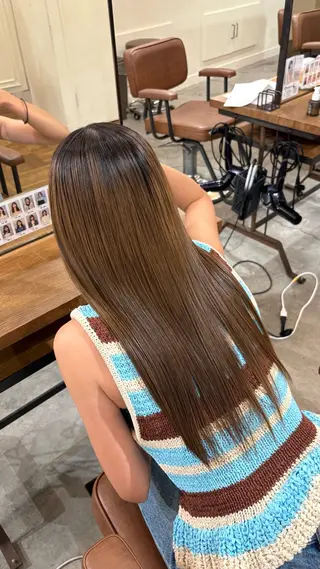 透明感カラー♡ ひかるのヘアスタイル