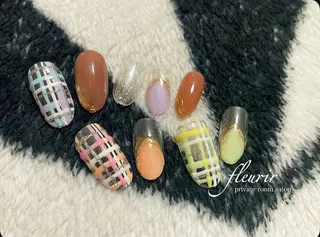 ネイル フルリール 【プライベートサロンのネイルデザイン