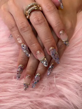 ネイル rukianail 新里のネイルデザイン