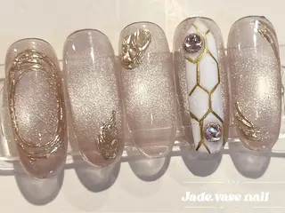 ネイル ✰Jade.vase 銀座一丁目・東銀座のネイルデザイン