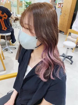 ロング カラー Chere-azuri-狭山店所属・Chere狭山店 河野　真一のヘアスタイル