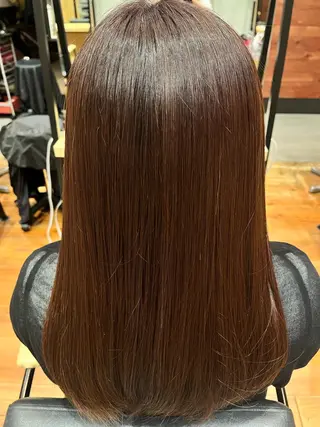 ロング カラー 岩田 舞美のヘアスタイル