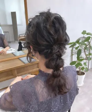 セミロング Vivie.所属・新都心個室サロン/ 古波蔵美奈のヘアスタイル