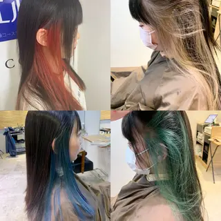 ロング カラー Gift.hair&spa所属・森崎 歩のヘアスタイル