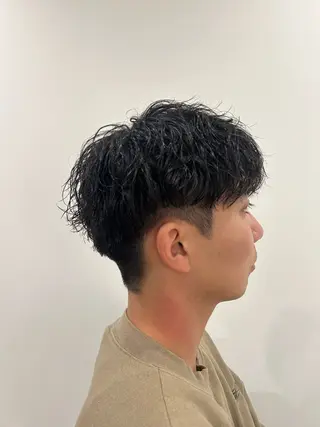 パーマ メンズ メンズパーマ専門店 【店長】⚜️イチカワのヘアスタイル