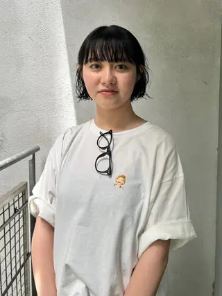 ショート 鳥海 海のヘアスタイル