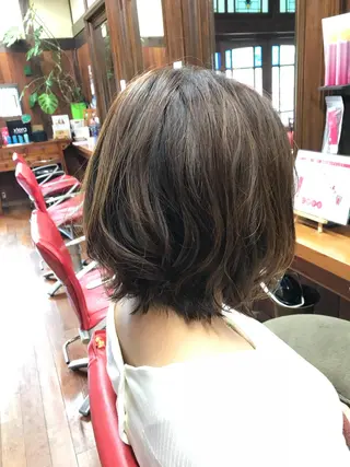 ショート MIZUKI🫧ྀི 韓国ヘアAFLOATのヘアスタイル