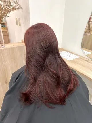 ロング カラー TOKI mahoのヘアスタイル