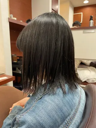 ミディアム 💎韓国カラー Giness坂下巧のヘアスタイル