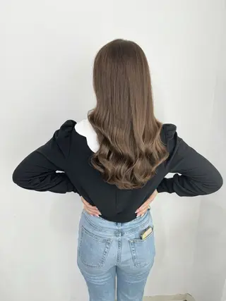 ロング 【ioe岡本】🐶 向井歩のヘアスタイル